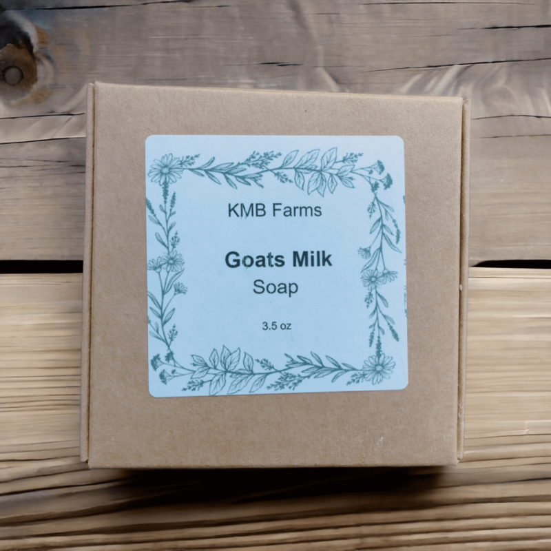 Goats Milk Soap (Unscented) - KMB Farms